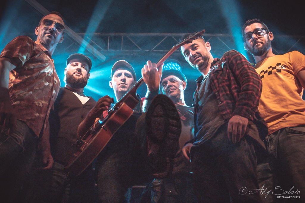 Shooting pour la promo de la tournée 2019 de la Brigade du Kif.