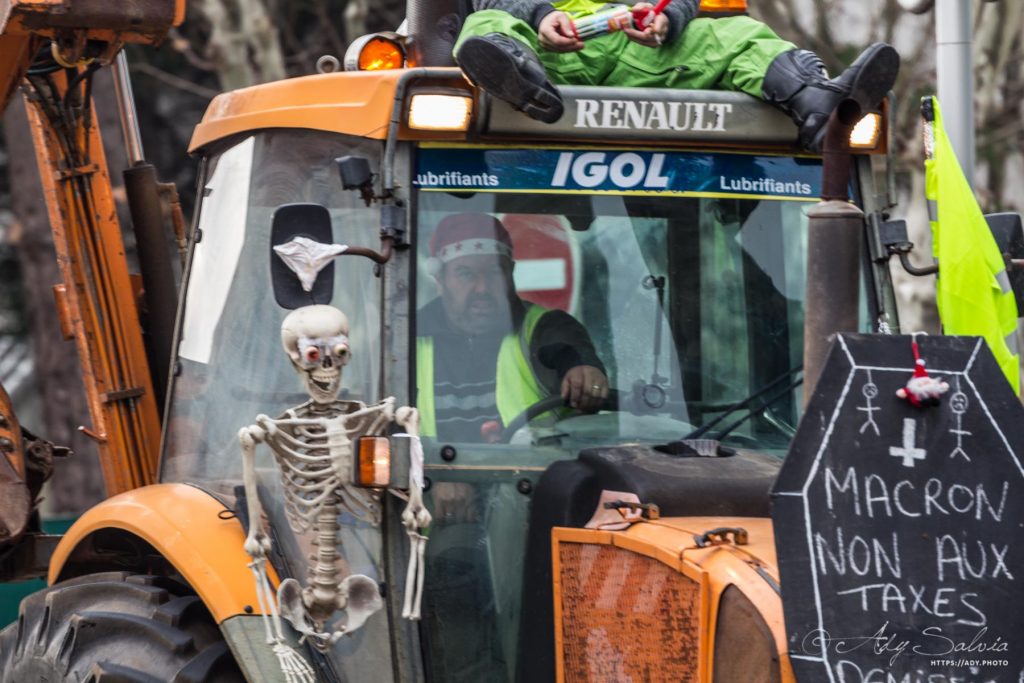 Manifestation Gilets Jaunes Acte V @ Narbonne