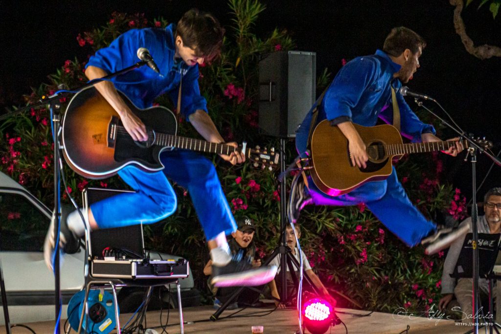 Les Désallumés en live au festival Cap à Cases à Cases-de-Pêne (66).