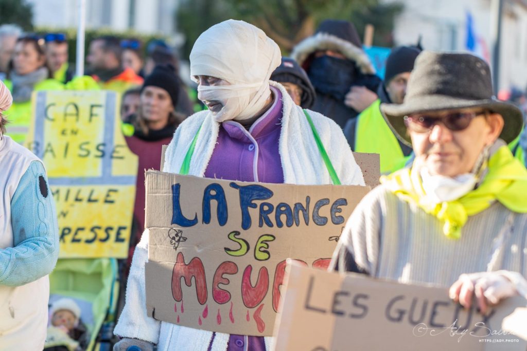 Manifestation Gilets Jaunes Acte VII @ Narbonne